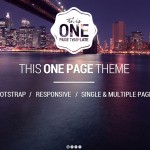 This One – One Page Responsive WordPress Theme